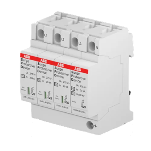 Устройство защиты от импульсных перенапр. (УЗИП) OVR T2 3N 40-275 P QS ABB 2CTB803973R1100
