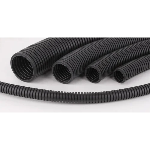 Труба гофрированная 40мм ПВХ с зондом легкая черн. (уп.15м) Ruvinil 14001Ч