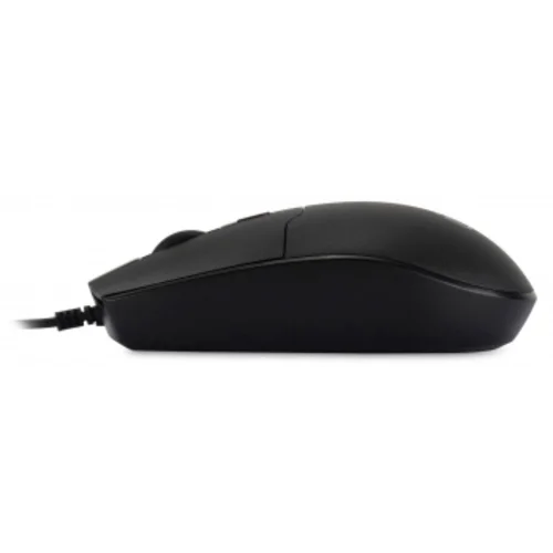 Мышь Оклик 147M черный оптическая (2000dpi) USB (4but)