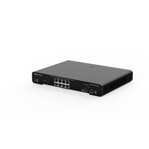 Коммутатор L2 8*1Гб/c + 2*SFP, 125W PoE, металлический корпус