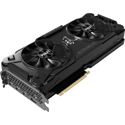 Видеокарта Palit PCI-E 4.0 PA-RTX3070 JETSTREAM OC 8G V1 LHR NVIDIA GeForce RTX 3070 8192Mb 256 GDDR6 1500/14000 HDMIx1 DPx3 HDCP Ret