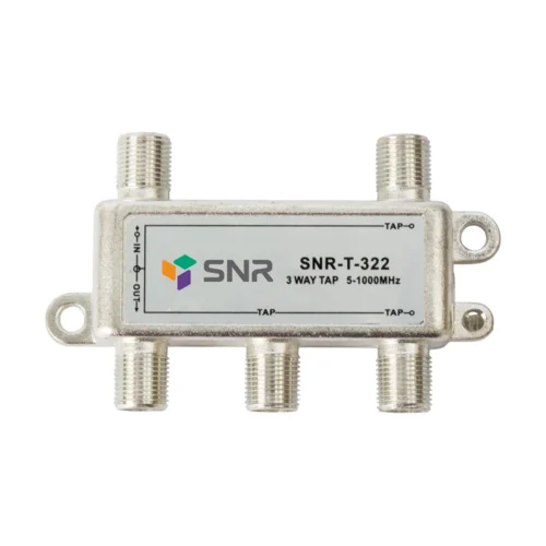 Ответвитель абонентский SNR-T-322 на 3 отвода, вносимое затухание IN-TAP 22dB. Ответвитель абонентский SNR-T-322 на 3 отвода, вносимое затухание IN-TAP 22dB.