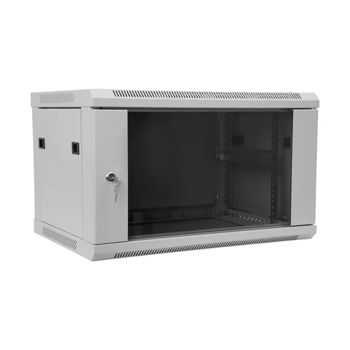 Шкаф телекоммуникационный настенный 6U, 600х450х370 (ШхГхВ)