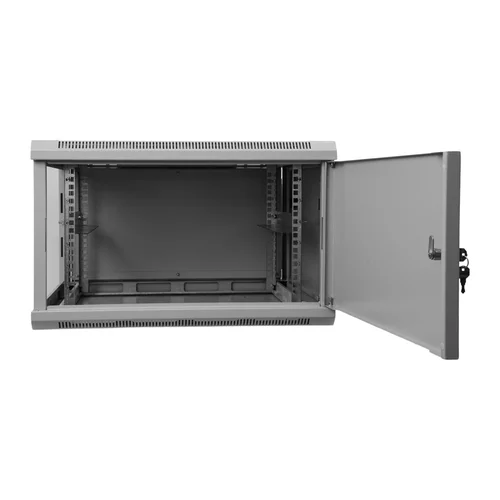 Шкаф телекоммуникационный настенный 6U, 600х600х370 (ШхГхВ) (металлическая дверь)