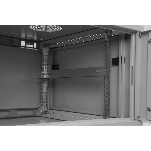 Шкаф телекоммуникационный настенный 6U, 600х600х370 (ШхГхВ) (металлическая дверь)