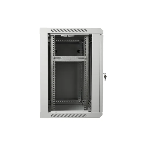 Шкаф телекоммуникационный настенный 12U, 600х450х635 (ШхГхВ) (металлическая дверь)