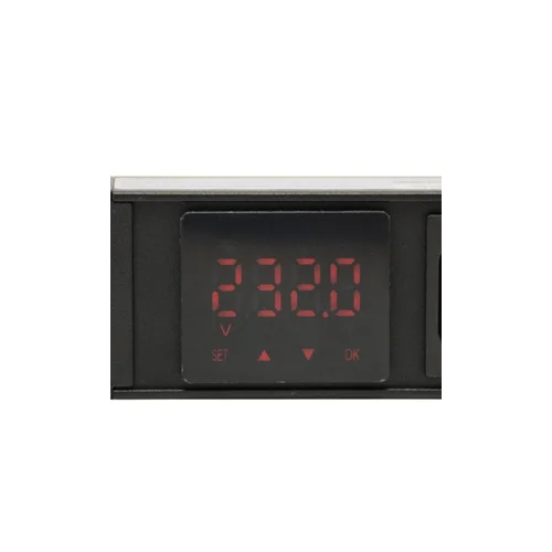 Блок розеток серии SNR-PDU с локальным измерением на 8хSchuko, шнур питания 3м 3x2.5мм2 без вилки, 230В, 16A Блок розеток серии SNR-PDU с локальным измерением на 8хSchuko, шнур питания 3м 3x2.5мм2 без вилки, 230В, 16A