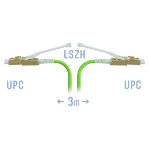 Патчкорд оптический LC/UPC-LC/UPC MM (OM5) Duplex (HD) 3 метрa, 2мм Патчкорд оптический LC/UPC-LC/UPC MM (OM5) Duplex (HD) 3 метрa, 2мм