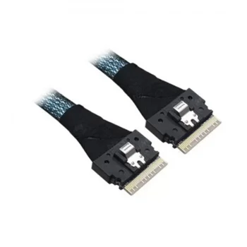 Кабель Slimline SAS x8 - Slimline SAS x8 1м, внутренний Кабель Slimline SAS x8 - Slimline SAS x8 1м, внутренний