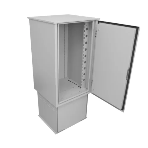 Шкаф уличный серии Real, 21U, 1194х626х613, RAL7035 Шкаф уличный серии Real, 21U, 1194х626х613, RAL7035