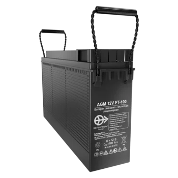 Батарея аккумуляторная свинцово-кислотная стационарная герметизированная необслуживаемая 12V FT-100