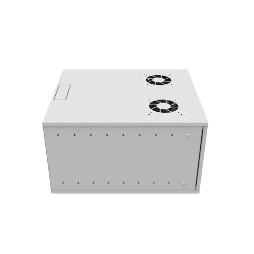 Шкаф телекоммуникационный настенный 6U, 523х600х332мм серия LITE (стеклянная дверь)