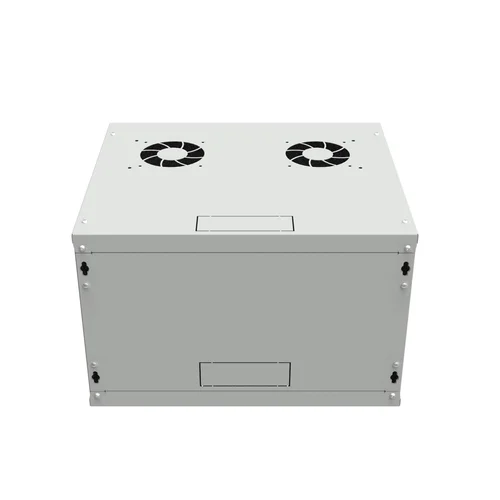 Шкаф телекоммуникационный настенный 6U, 523х450х332мм серия LITE (стеклянная дверь)