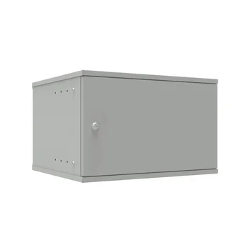 Шкаф телекоммуникационный настенный 6U, 523х450х332мм серия LITE (металлическая дверь)