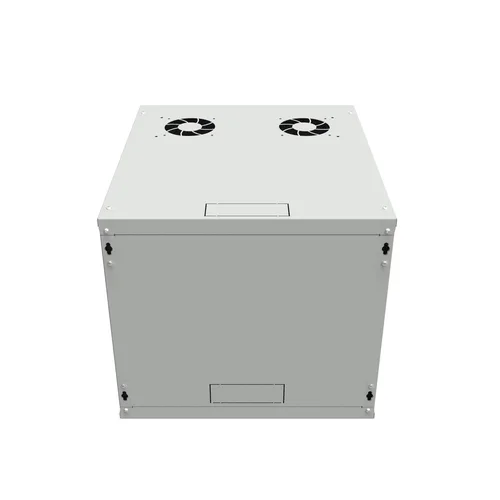 Шкаф телекоммуникационный настенный 9U, 523х600х465мм серия LITE (металлическая дверь)