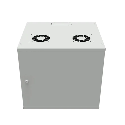 Шкаф телекоммуникационный настенный 9U, 523х450х465мм серия LITE (металлическая дверь)