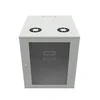 Шкаф телекоммуникационный настенный 12U, 523х600х599мм серия LITE (стеклянная дверь)