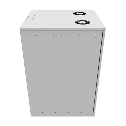 Шкаф телекоммуникационный настенный 18U, 523х600х866мм серия LITE (металлическая дверь)