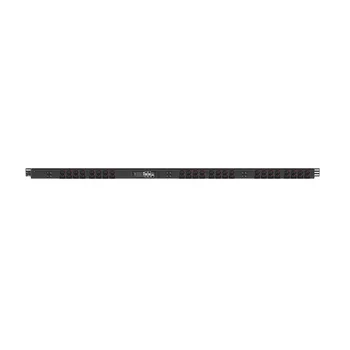 Блок розеток с функцией измерения серии SNR тип A выход 24*C13/19L и 24*C13L с фиксаторами вход 32A IEC60309 (3P+N+E)