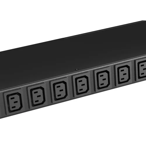 Блок розеток с функцией измерения и управления каждой розеткой серии SNR тип D выход 8*C13 вход 16A C20 (без шнура питания)