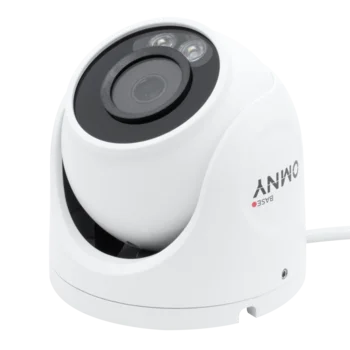 Камера сетевая купольная 5Мп OMNY BASE miniDome5E-WDS-SDL 28 с двойной подсветкой и микрофоном (после теста)