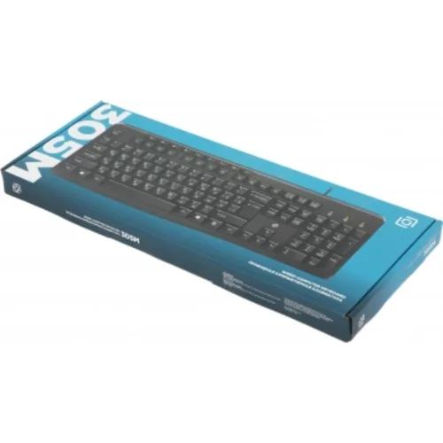 Клавиатура Оклик 305M черный USB Multimedia (1659987) Клавиатура Оклик 305M черный USB Multimedia (1659987)