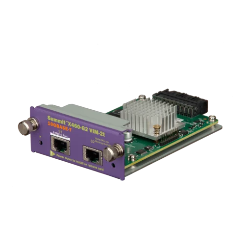 Модуль для коммутаторов Extreme Summit X460-G2 VIM-2t Модуль для коммутаторов Extreme Summit X460-G2 VIM-2t
