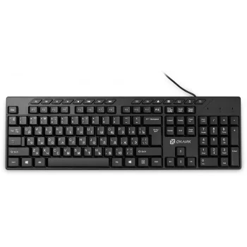 Клавиатура Оклик 125M черный USB Multimedia (1678108) Клавиатура Оклик 125M черный USB Multimedia (1678108)