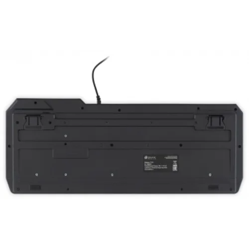 Клавиатура Оклик 715G черный USB Multimedia for gamer LED (1680657)