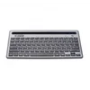 Клавиатура Оклик 845M серый/черный USB беспроводная BT/Radio slim Multimedia (1680661)