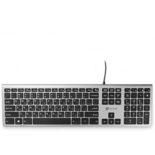 Клавиатура Оклик 890S серый/черный USB slim Multimedia (1784239) Клавиатура Оклик 890S серый/черный USB slim Multimedia (1784239)