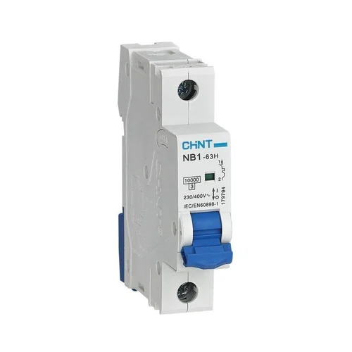 Выключатель автоматический модульный 1п C 4А 10кА NB1-63H (R) CHINT 179790 Выключатель автоматический модульный 1п C 4А 10кА NB1-63H (R) CHINT 179790