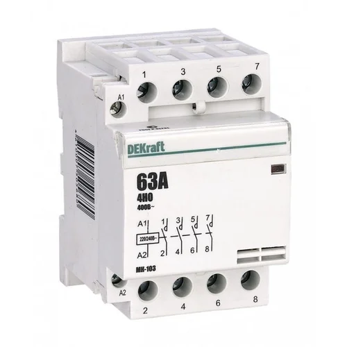 Контактор модульный МК-103 4НО 32А 230В DEKraft 18074DEK