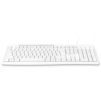 Клавиатура Оклик 305M белый USB Multimedia (1875227) Клавиатура Оклик 305M белый USB Multimedia (1875227)