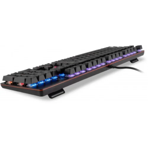 Клавиатура Оклик 990 G2 механическая черный USB Multimedia for gamer LED (1875240)