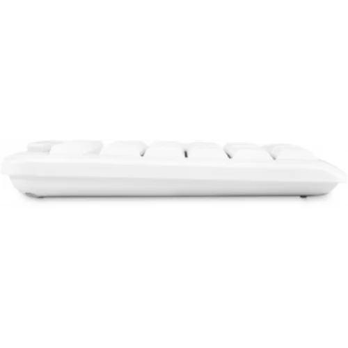 Клавиатура + мышь Оклик S650 клав:белый мышь:белый USB Multimedia (1875257)