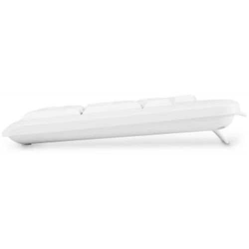 Клавиатура + мышь Оклик S650 клав:белый мышь:белый USB Multimedia (1875257)