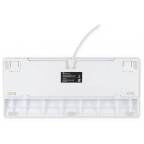 Клавиатура Оклик K951X механическая белый USB Multimedia for gamer LED (подставка для запястий) (190 Клавиатура Оклик K951X механическая белый USB Multimedia for gamer LED (подставка для запястий) (190