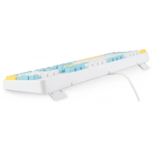 Клавиатура Оклик K951X механическая белый USB Multimedia for gamer LED (подставка для запястий) (190 Клавиатура Оклик K951X механическая белый USB Multimedia for gamer LED (подставка для запястий) (190