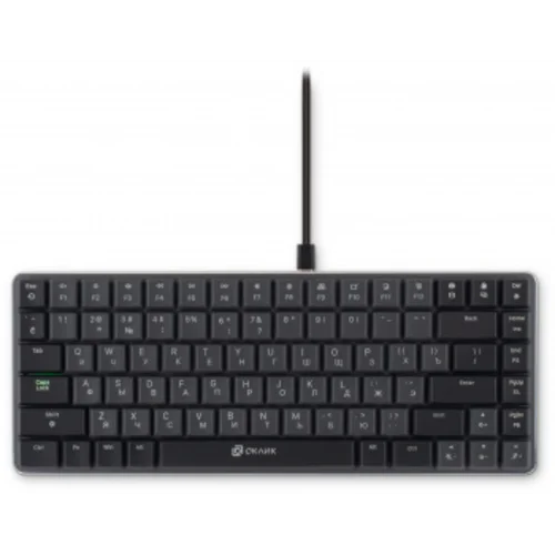 Клавиатура Оклик K615X механическая черный/серебристый USB Multimedia LED (1934413) Клавиатура Оклик K615X механическая черный/серебристый USB Multimedia LED (1934413)