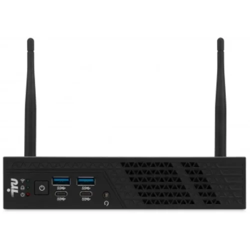 Неттоп IRU 310H6ITF i5 12400T (1.8) 8Gb SSD256Gb UHDG 730 Windows 11 Professional GbitEth WiFi BT черный (1975183)