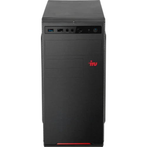 ПК IRU Home 310H6SE MT i3 12100 (3.3) 8Gb SSD1Tb UHDG 730 Free DOS GbitEth 400W черный (1994642)
