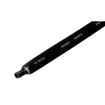 Трубка термоусадочная 8.0/4.0 1м черн. Rexant 20-8006