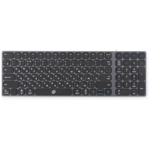 Клавиатура Оклик K767W серый/черный USB беспроводная BT/Radio slim Multimedia (2002135) Клавиатура Оклик K767W серый/черный USB беспроводная BT/Radio slim Multimedia (2002135)