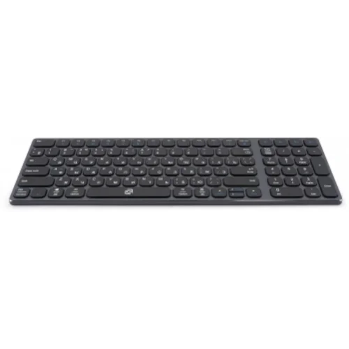 Клавиатура Оклик K767W серый/черный USB беспроводная BT/Radio slim Multimedia (2002135) Клавиатура Оклик K767W серый/черный USB беспроводная BT/Radio slim Multimedia (2002135)