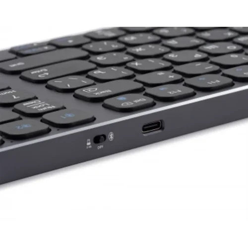Клавиатура Оклик K767W серый/черный USB беспроводная BT/Radio slim Multimedia (2002135) Клавиатура Оклик K767W серый/черный USB беспроводная BT/Radio slim Multimedia (2002135)
