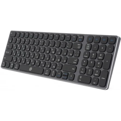 Клавиатура Оклик K767W серый/черный USB беспроводная BT/Radio slim Multimedia (2002135) Клавиатура Оклик K767W серый/черный USB беспроводная BT/Radio slim Multimedia (2002135)
