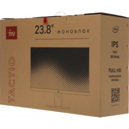 Моноблок IRU Tactio 23.8" Full HD i5 12450H (2) 32Gb SSD1Tb Windows 11 Pro GbitEth WiFi BT 90W Cam Моноблок IRU Tactio 23.8" Full HD i5 12450H (2) 32Gb SSD1Tb Windows 11 Pro GbitEth WiFi BT 90W Cam