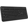 Клавиатура Оклик K257W черный USB беспроводная Multimedia (подставка для запястий) (2070286)