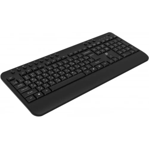 Клавиатура Оклик K257W черный USB беспроводная Multimedia (подставка для запястий) (2070286)
